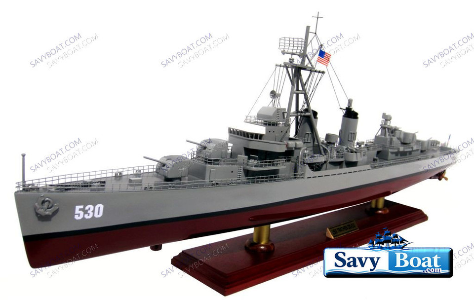 USS TRATHEN (DD-530) WWII FLETCHER CLASS DESTROYER