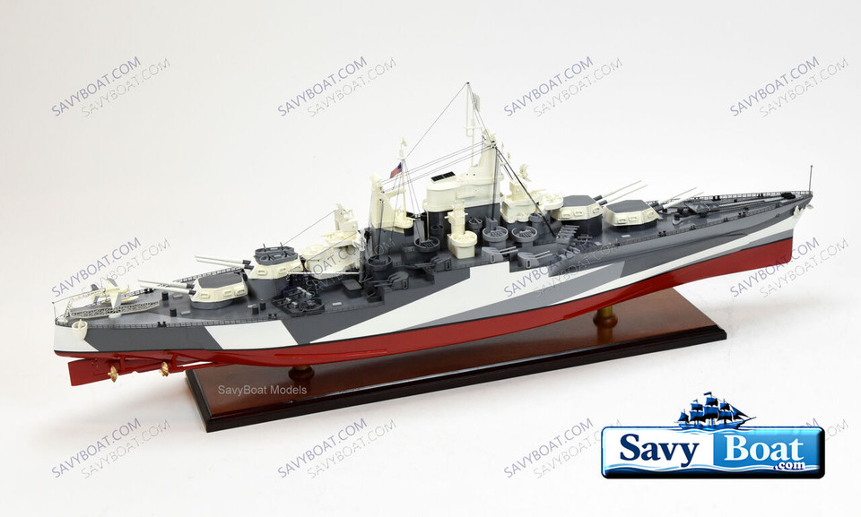 USS WEST VIRGINIA BATTLESHIP (BB-48) CAMO
