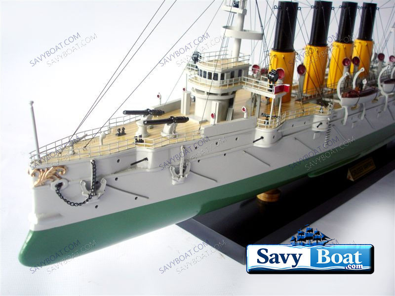 VARYAG RUSSIAN PROTECTED CRUISER (green hull)