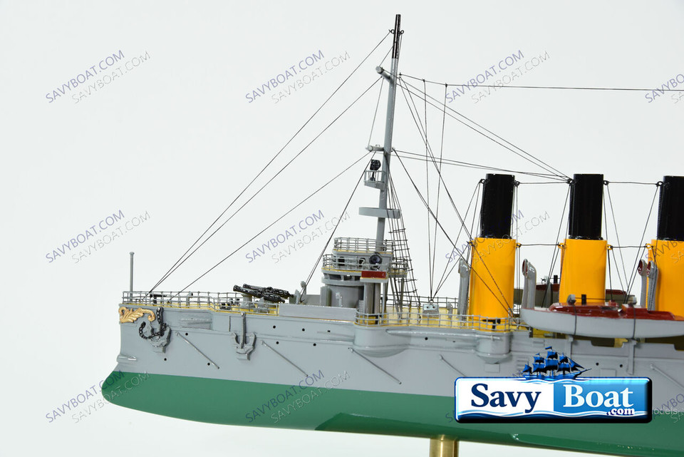 VARYAG RUSSIAN PROTECTED CRUISER (green hull)