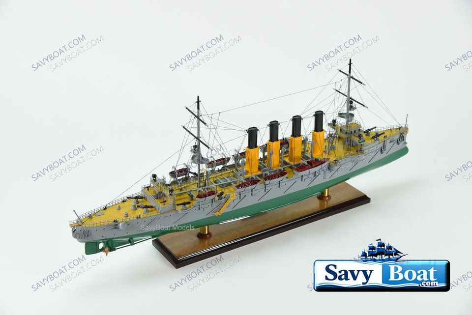VARYAG RUSSIAN PROTECTED CRUISER (green hull)