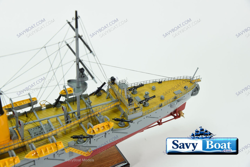 VARYAG RUSSIAN PROTECTED CRUISER (red hull)