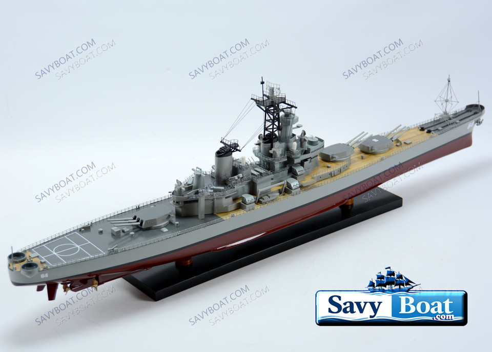 USS WISCONSIN  BATTLESHIP (BB-64)