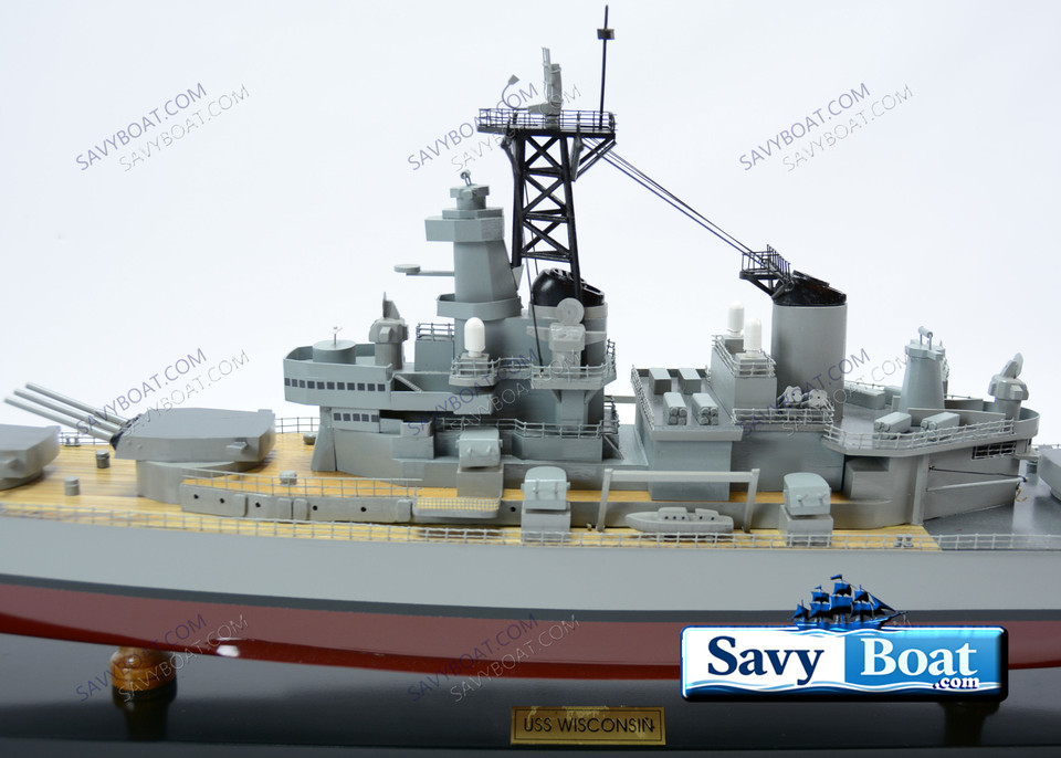 USS WISCONSIN  BATTLESHIP (BB-64)