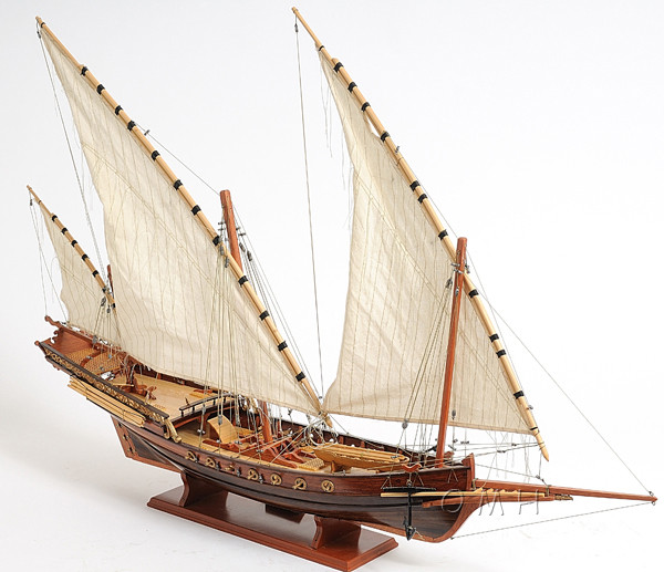 CHEBEC (XEBEC or ZEBEC) MEDITERRANEAN SAILING VESSEL