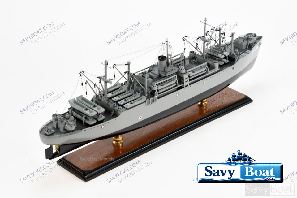 USS HASKELL (APA-117) WWII ATTACK CARGO SHIP