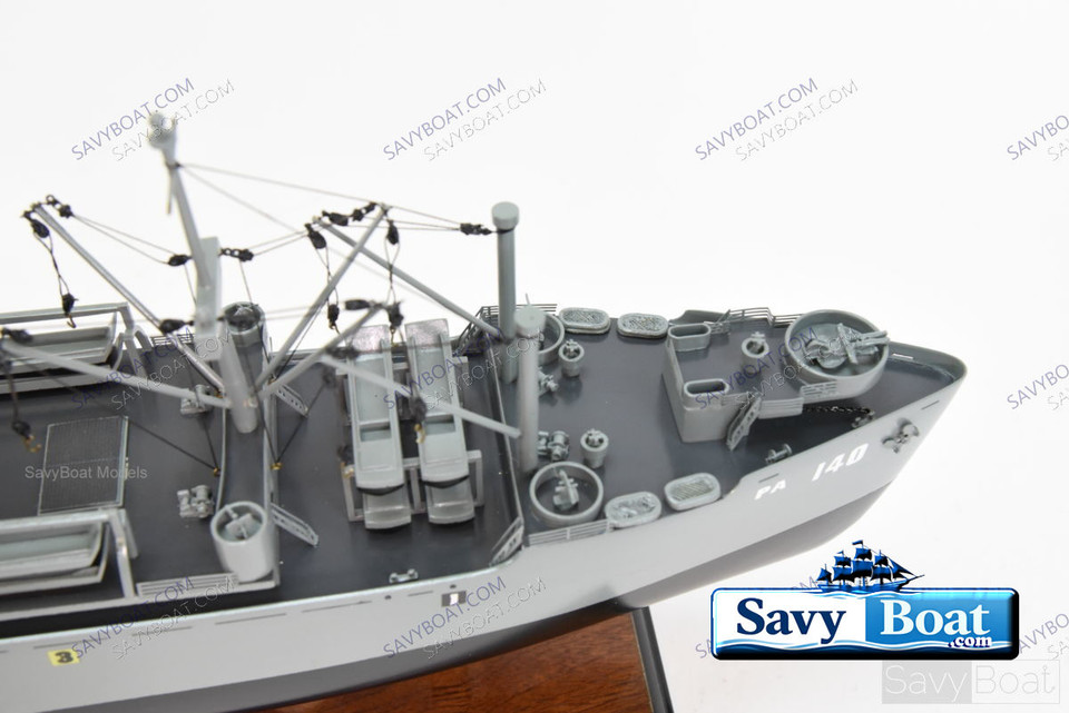 USS HASKELL (APA-117) WWII ATTACK CARGO SHIP