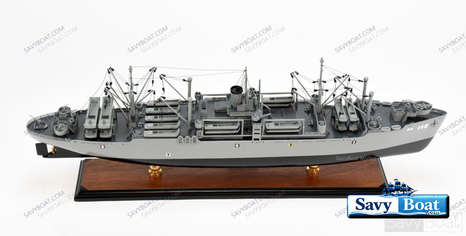 USS HASKELL (APA-117) WWII ATTACK CARGO SHIP