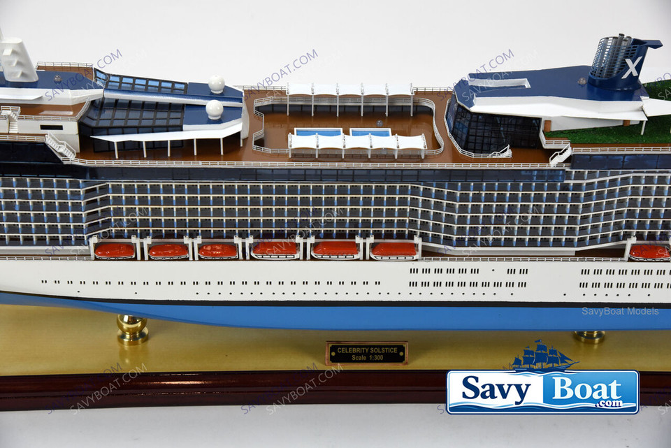 CELEBRITY SOLSTICE LIGHTED CRUISE SHIP