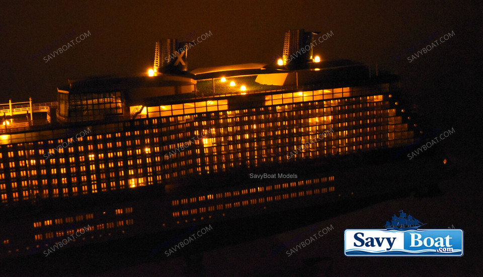 CELEBRITY SOLSTICE LIGHTED CRUISE SHIP