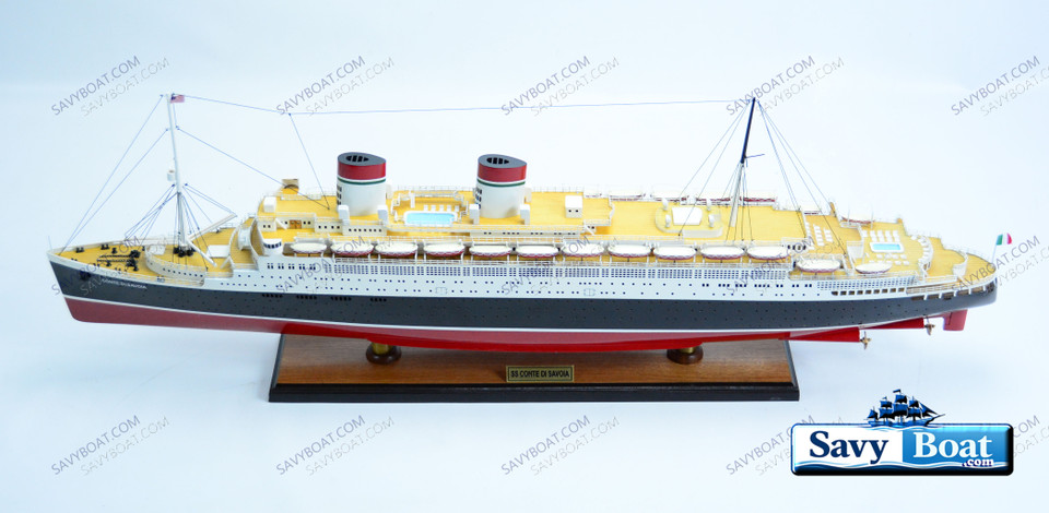 SS CONTE DI SAVOIA  OCEAN LINER
