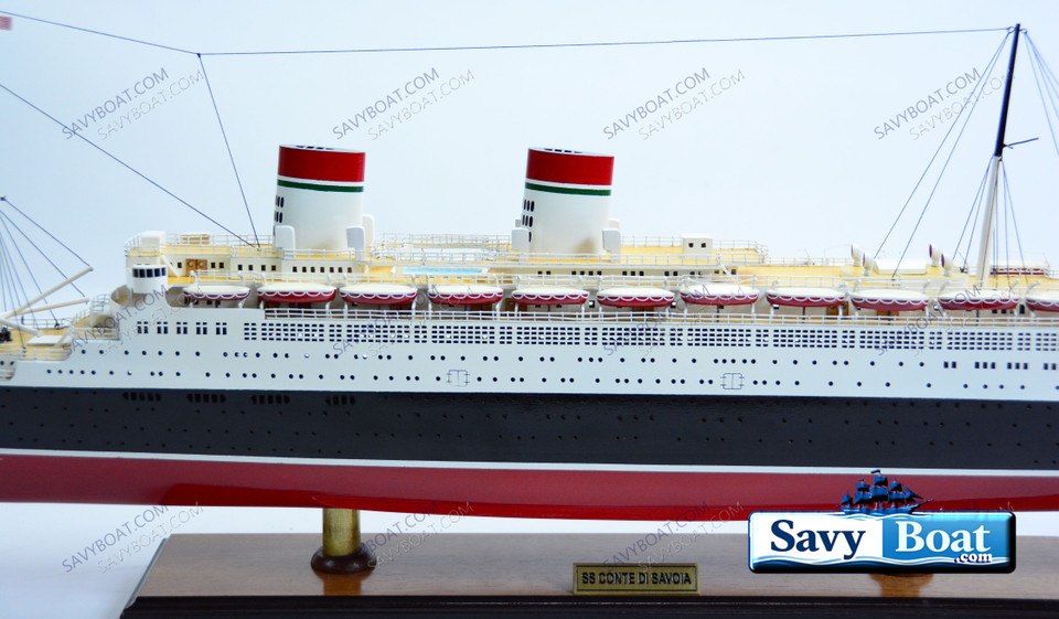 SS CONTE DI SAVOIA  OCEAN LINER