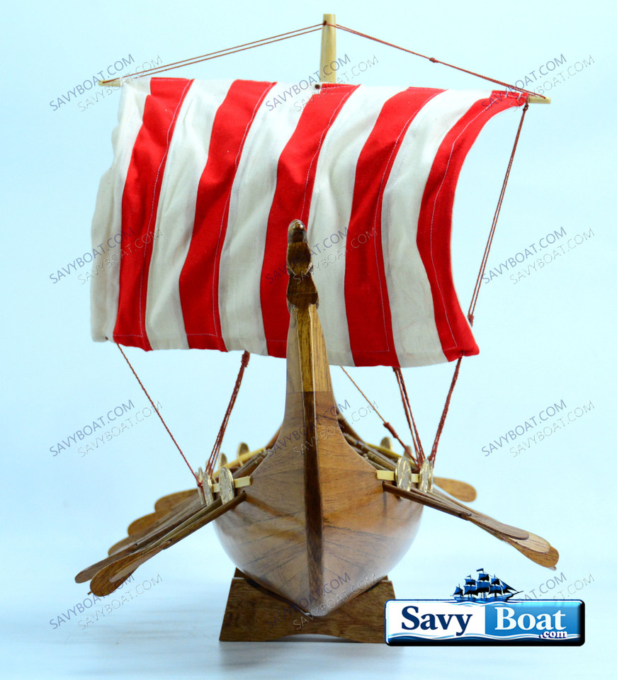 DRAKAR VIKING SHIP W/SAIL
