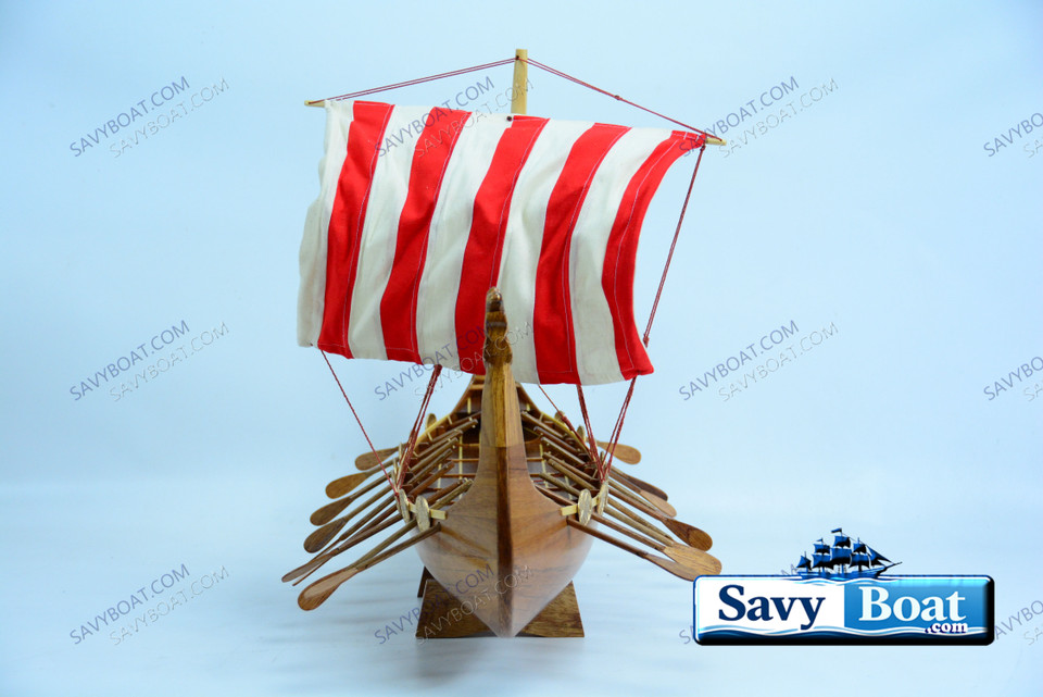 DRAKAR VIKING SHIP W/SAIL