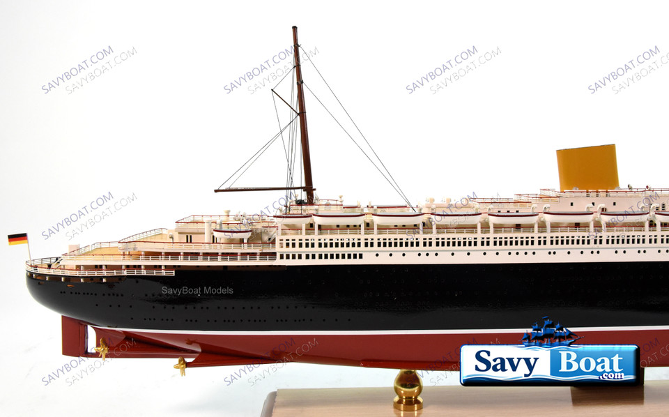 SS EUROPA LIGHTED OCEAN LINER SHIP