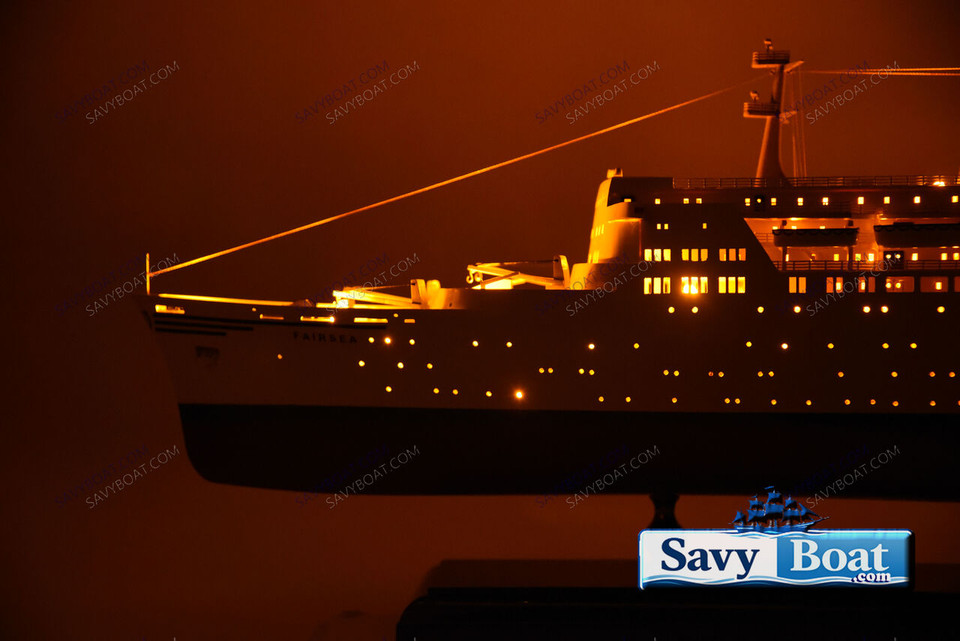 FAIRSEA LIGHTED PASSENGER CARGO SHIP