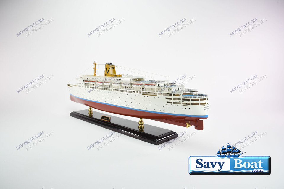 SS FAIRWIND LIGHTED OCEAN LINER