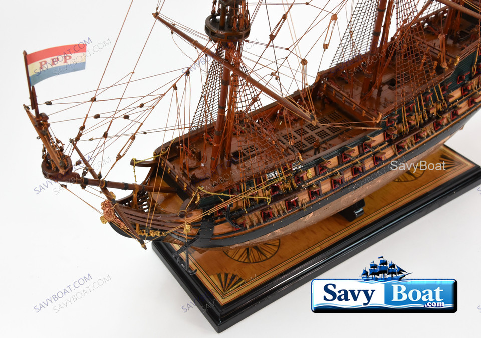 FRIESLAND DUTCH 80 GUN 1663 COPPER HULL