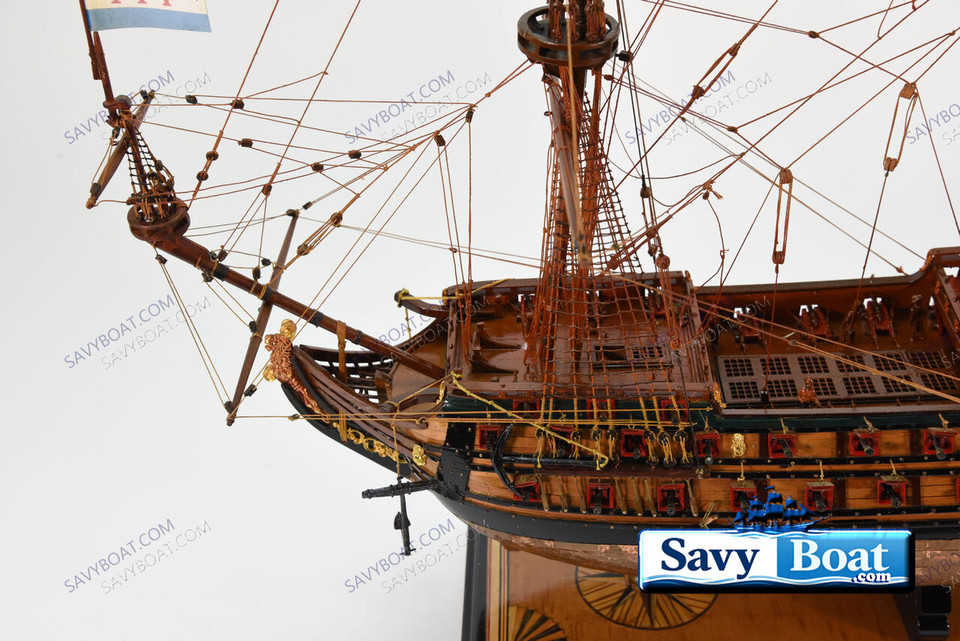 FRIESLAND DUTCH 80 GUN 1663 COPPER HULL