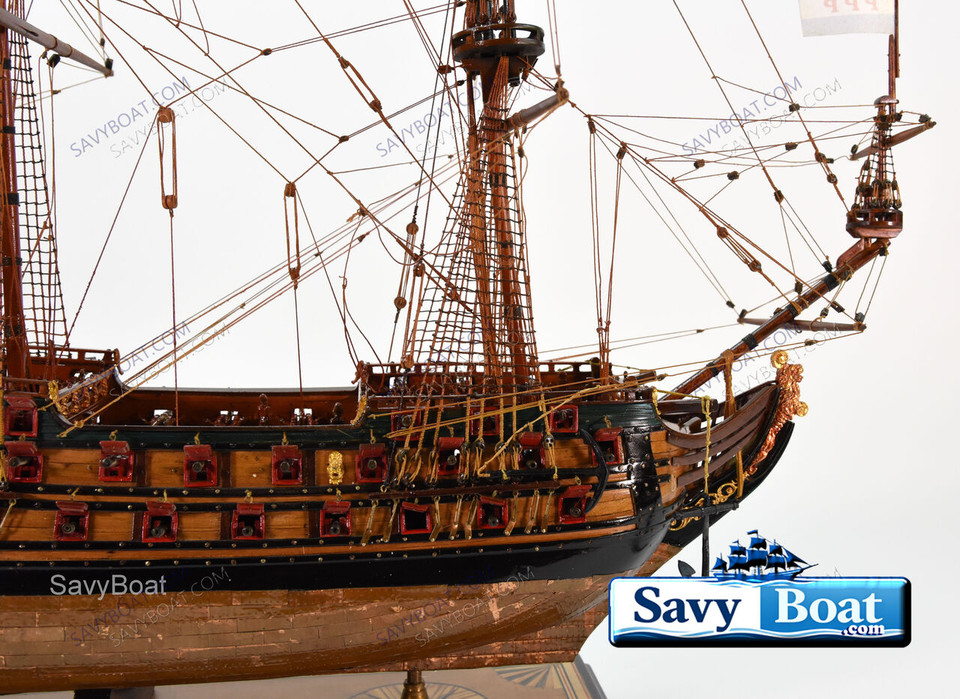 FRIESLAND DUTCH 80 GUN 1663 COPPER HULL