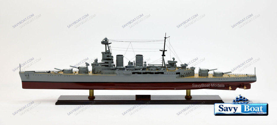 HMS HOOD BRITISH BATTLESHIP