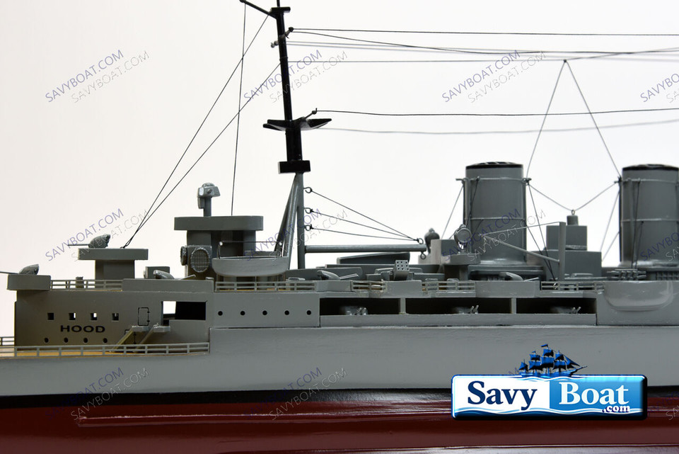 HMS HOOD BRITISH BATTLESHIP