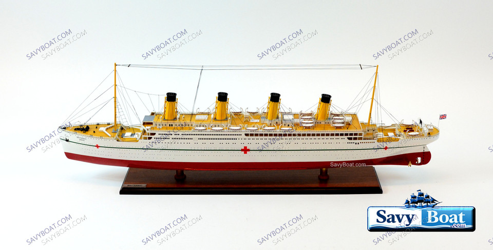HMHS BRITANNIC LIGHTED HOSPITAL SHIP