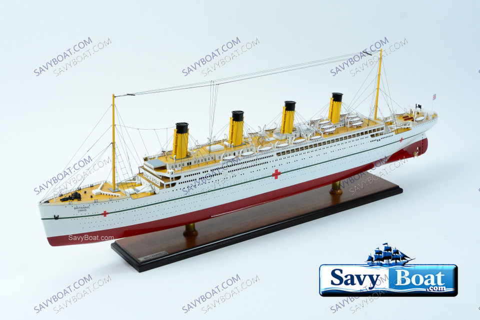 HMHS BRITANNIC LIGHTED HOSPITAL SHIP