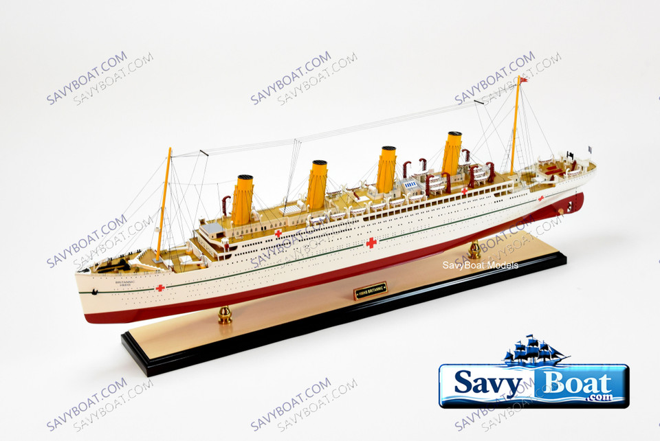 HMHS BRITANNIC LIGHTED HOSPITAL SHIP