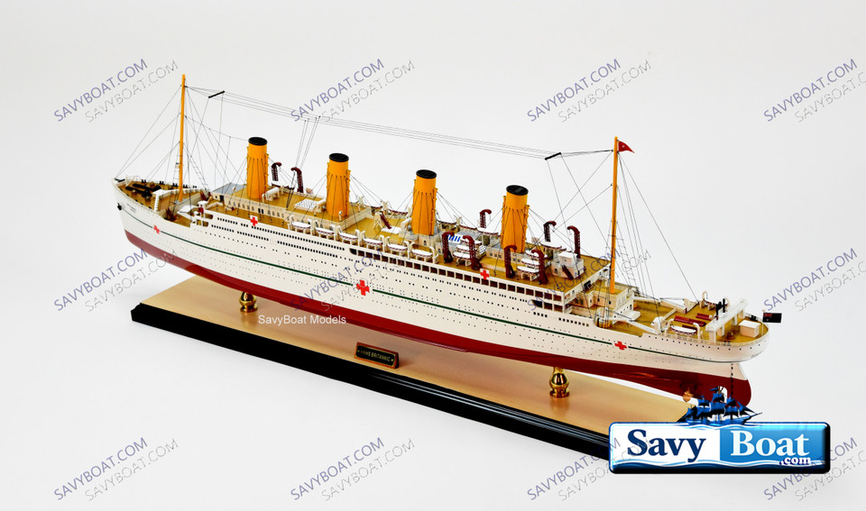 HMHS BRITANNIC LIGHTED HOSPITAL SHIP