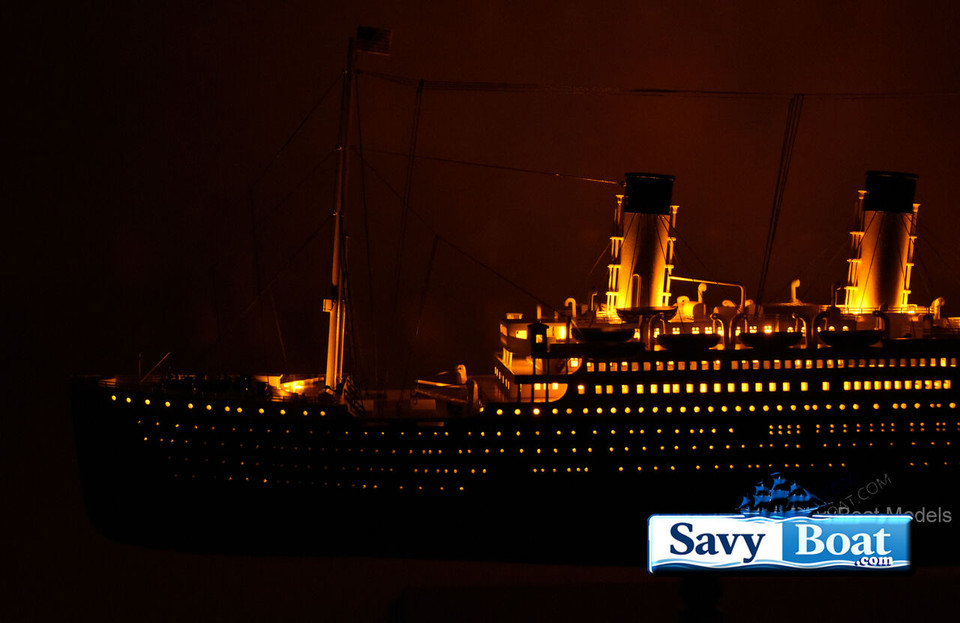 HMHS BRITANNIC LIGHTED HOSPITAL SHIP