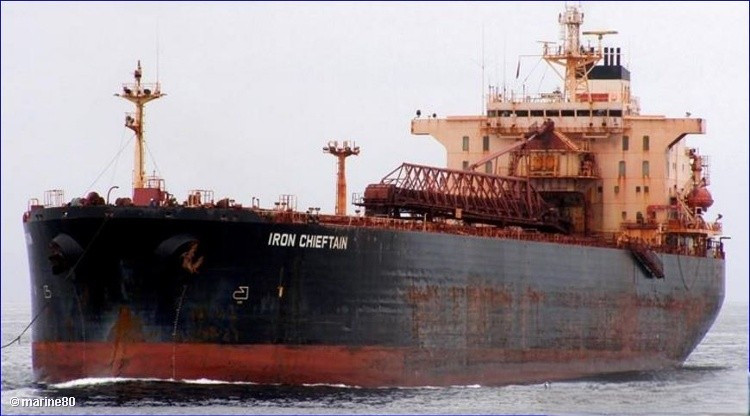 IRON CHIEFTAIN, SELF DISCHARGING BULK CARRIER
