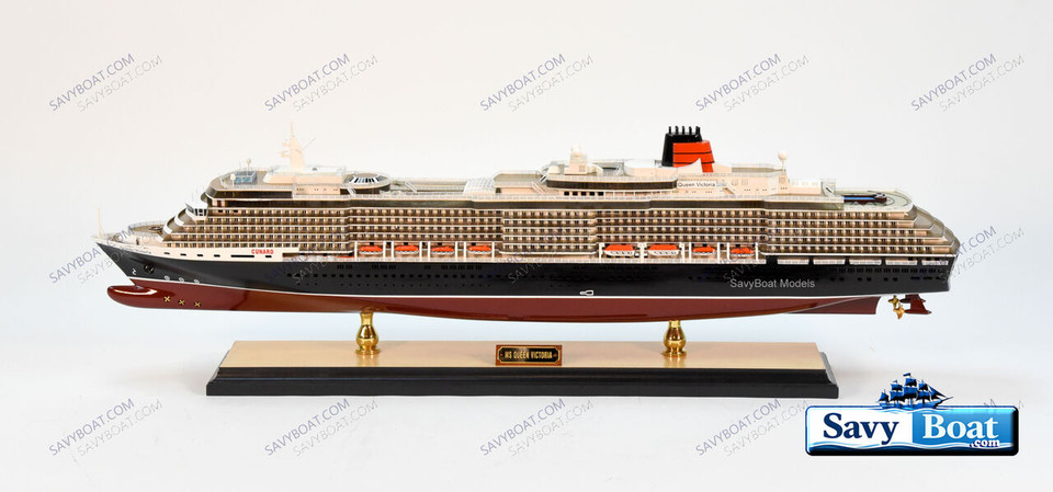 MS QUEEN VICTORIA  LIGHTED OCEN LINER