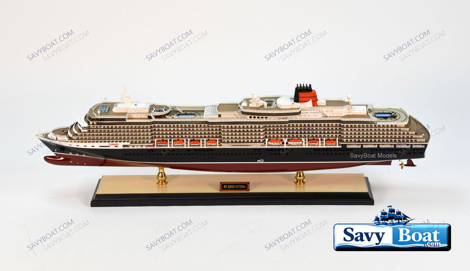 MS QUEEN VICTORIA  LIGHTED OCEN LINER