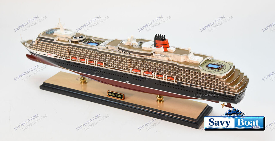 MS QUEEN VICTORIA  LIGHTED OCEN LINER