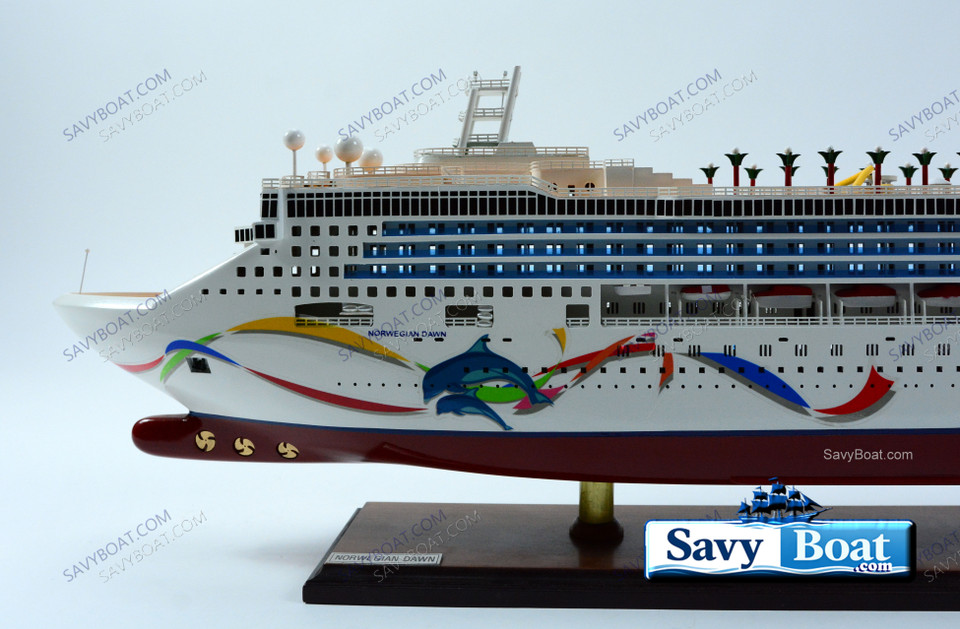 NORWEGIAN DAWN CRUISE SHIP, SWIMMING DOLPHIN EDITION
