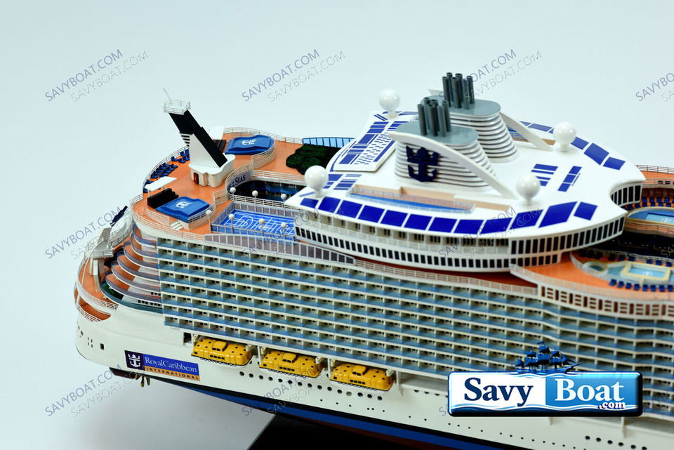 OASIS OF THE SEAS  LIGHTED CRUISE SHIP
