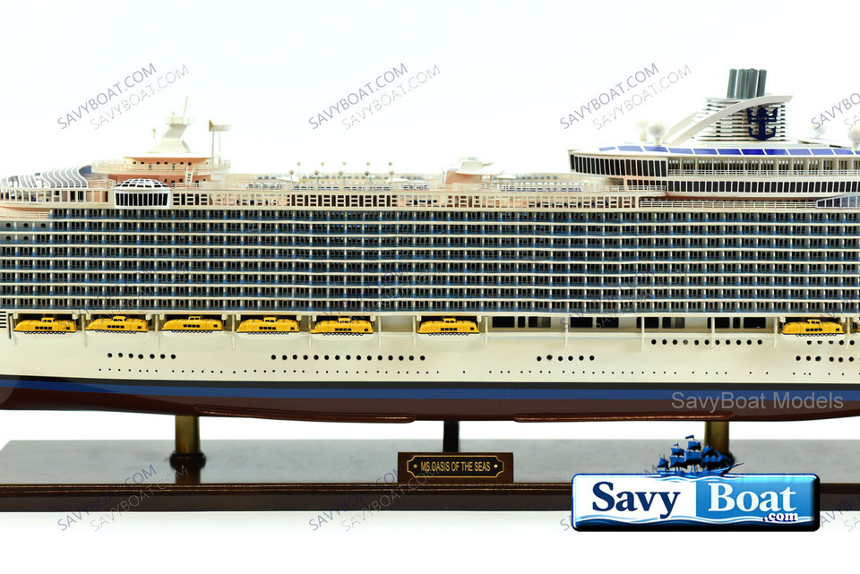 OASIS OF THE SEAS  LIGHTED CRUISE SHIP