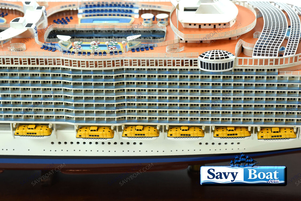 OASIS OF THE SEAS  LIGHTED CRUISE SHIP