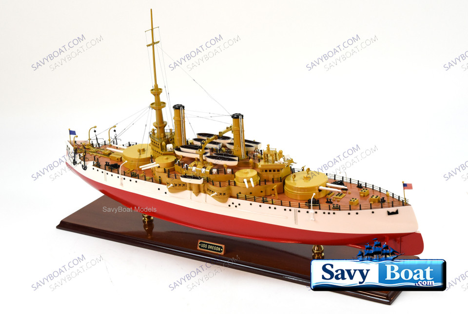 USS OREGON BATTLESHIP  BB-3