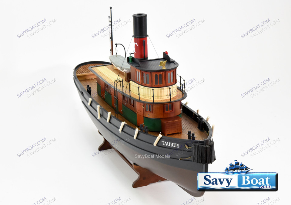 TAURUS LIGHTED STEAM TUG BOAT RC READY