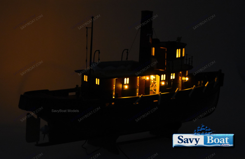 TAURUS LIGHTED STEAM TUG BOAT RC READY