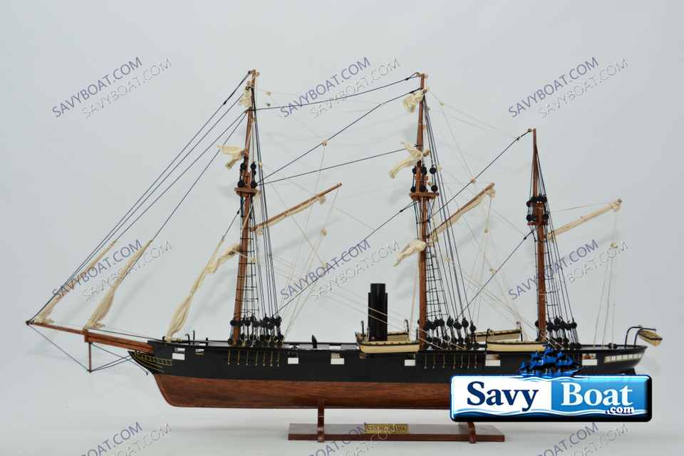 CSS ALABAMA STEAM SAIL SHIP