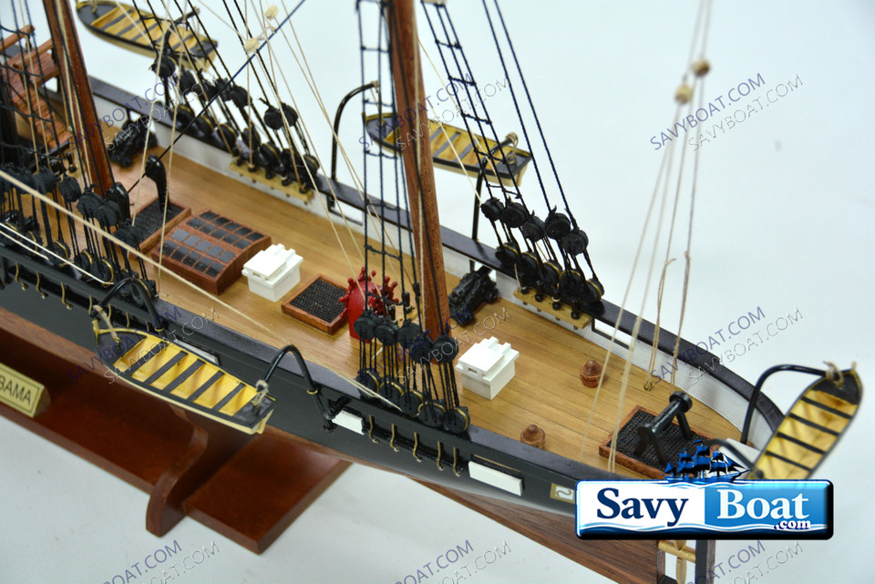 CSS ALABAMA STEAM SAIL SHIP