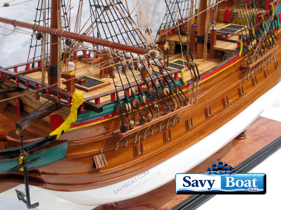 BATAVIA MERCHANT TALL SHIP  NO SAILS