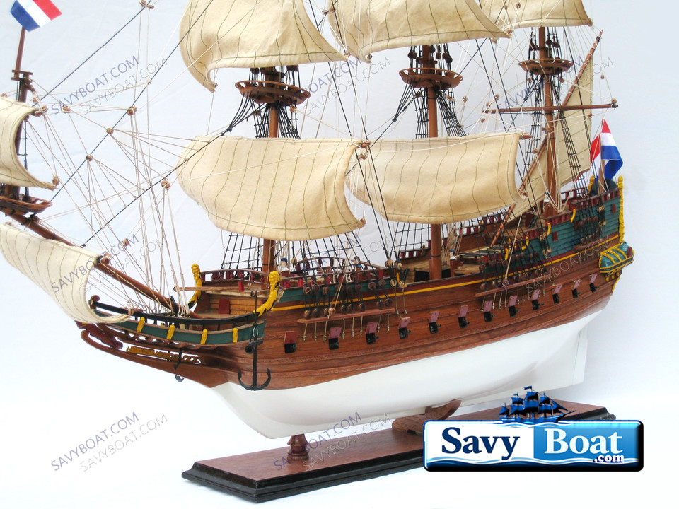 BATAVIA MERCHANT TALL SHIP  W/ SAILS