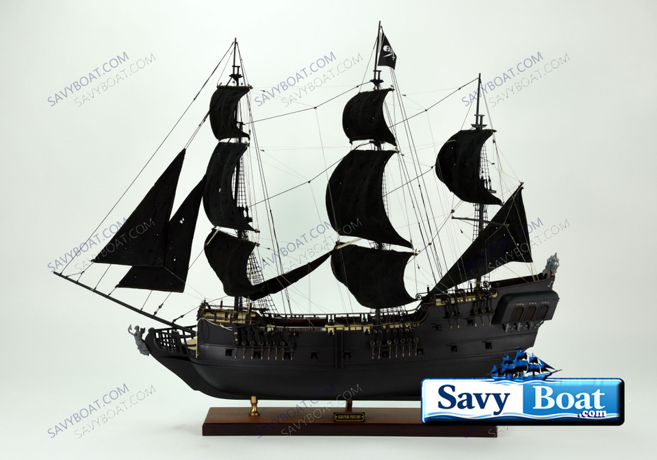 BLACK PEARL PIRATE SHIP 32" (BLACK SAILS)