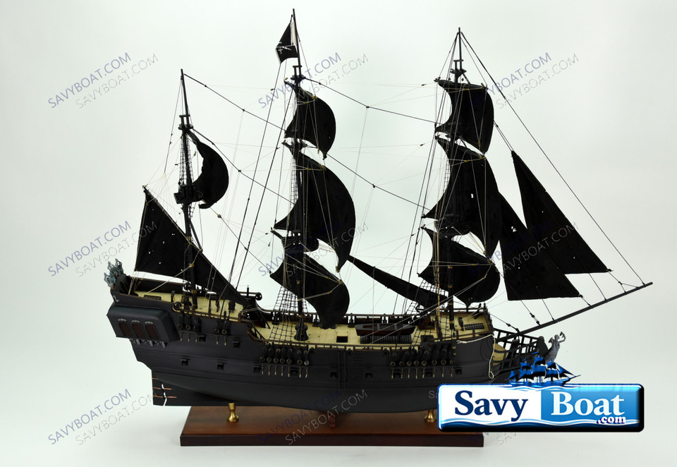 BLACK PEARL PIRATE SHIP 32" (BLACK SAILS)