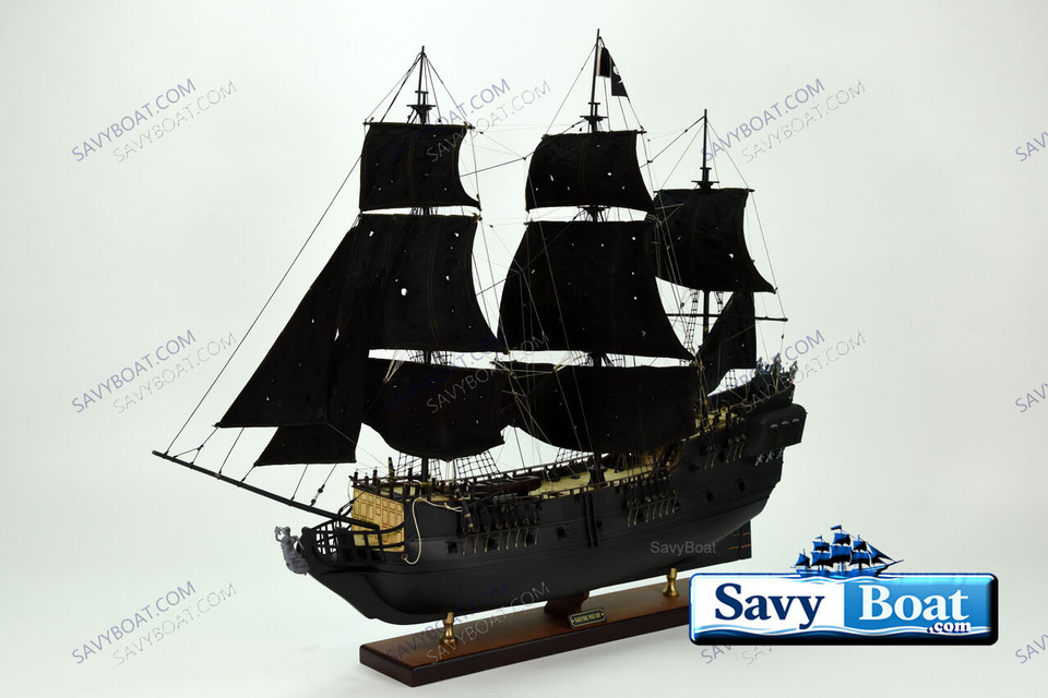 BLACK PEARL PIRATE SHIP 32" (BLACK SAILS)