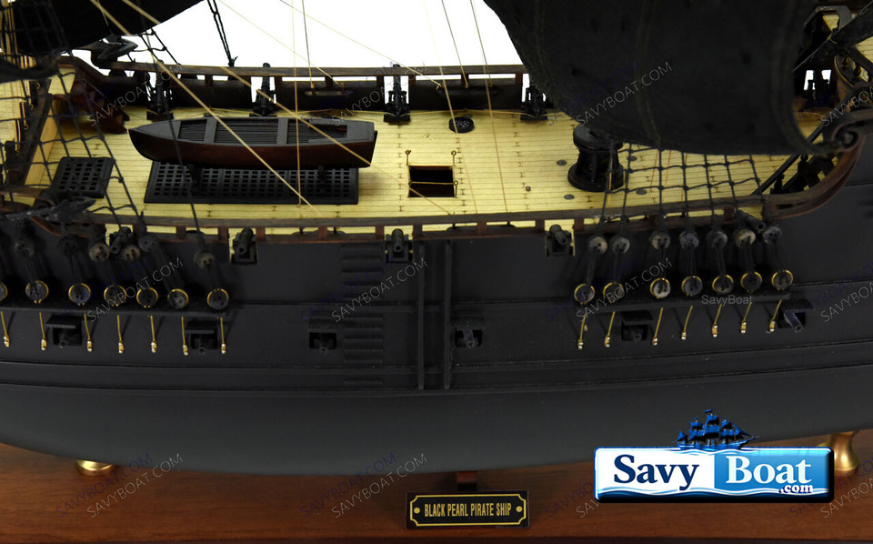 BLACK PEARL PIRATE SHIP 32" (BLACK SAILS)